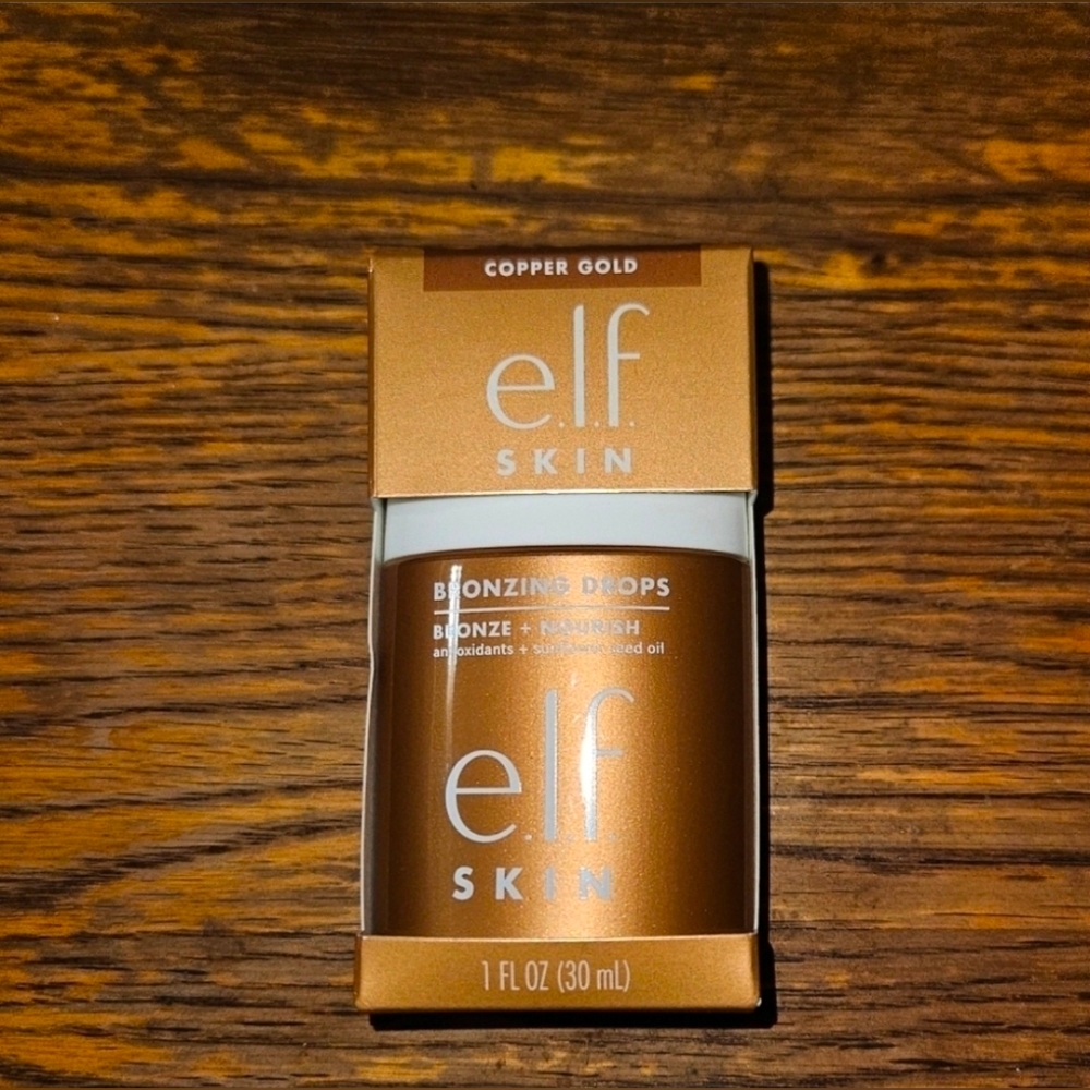 3 x Elf Skin Bronzing Drops In Copper Gold 1fl Oz BNIB - Picture 2 of 8